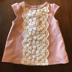 Catherine Malandrino Baby Dress Dusty Pink
